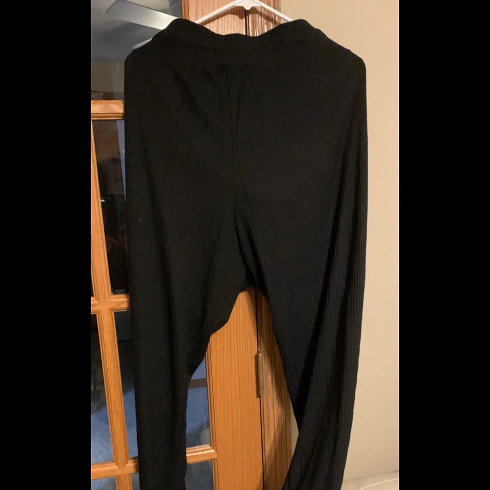 ZYIA Black ribbed joggers size xxxxl (size 20)